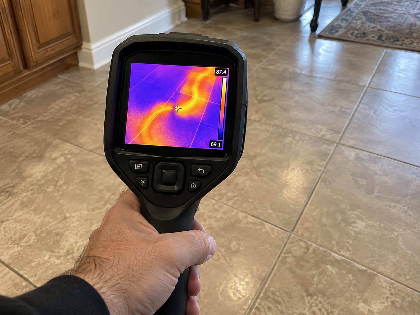 Concrete Slab Leak Detection